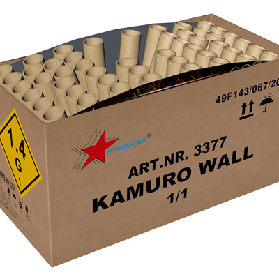 Pyrostar Kamuro wall of night vuurwerk kopen in België